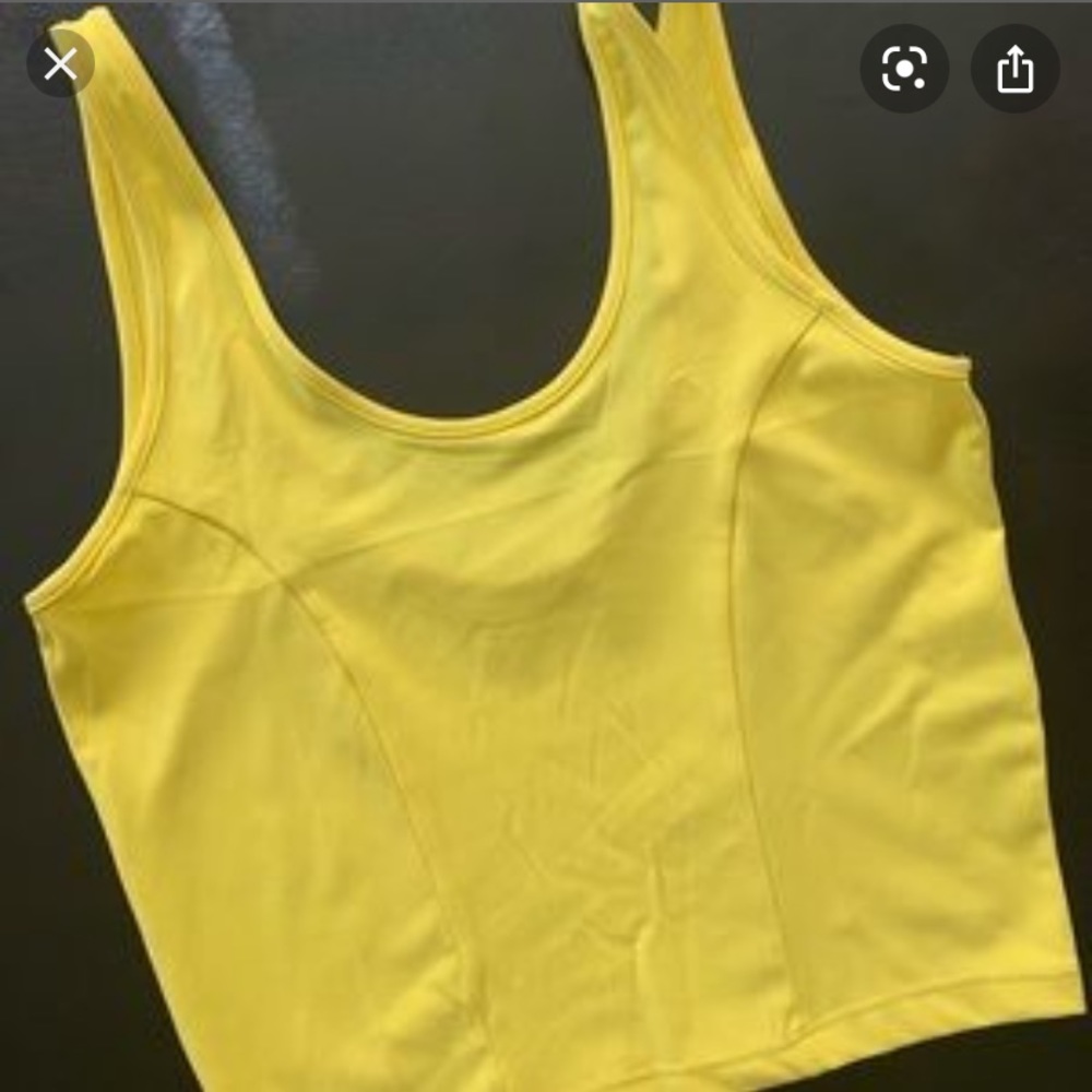 BuffBunny Yellow Bae Crop Top